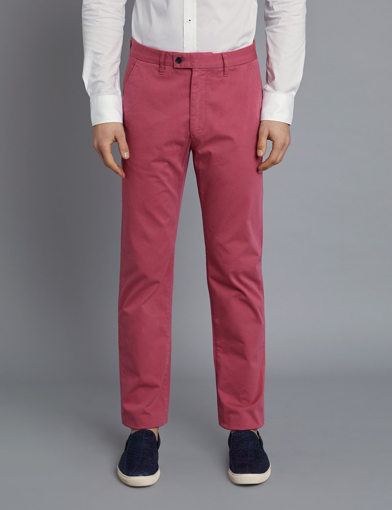 Men's Rose Garment Dye Classic Fit Chinos