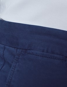 Herren Chino – Slim Fit – Bio-Baumwolle – dunkelblau