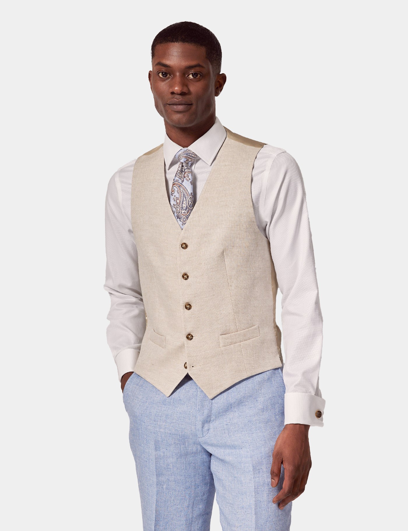 & Tailored Fit 1913 Waistcoat reg