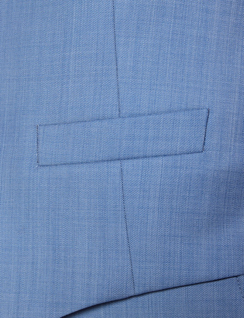 Anzugweste – 1913 Kollektion – Tailored Fit – 120s Wolle – hellblau Sharkskin