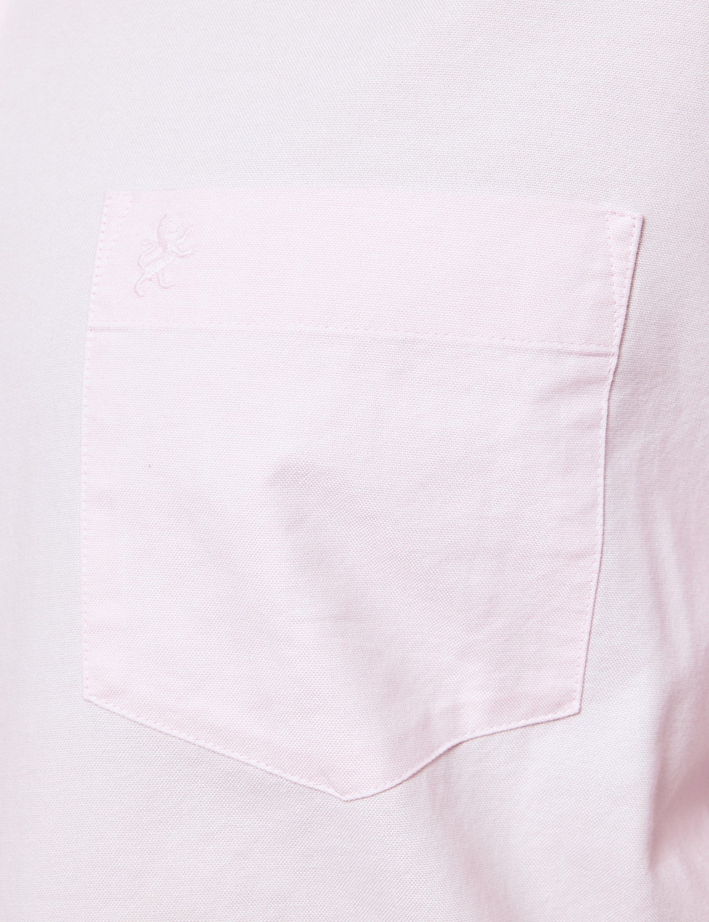 Hawes & Curtis Regular Fit Pink Oxford Shirt Size: XXL image 3