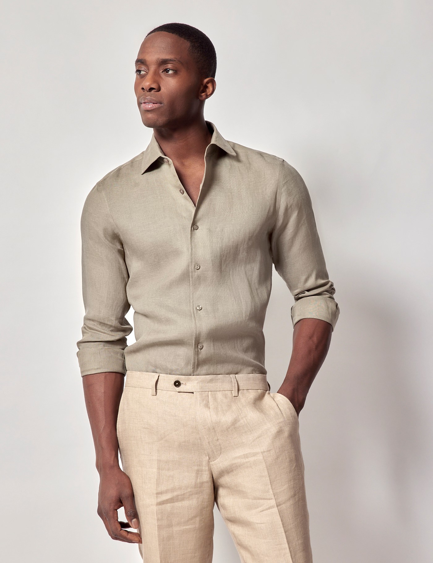 & Slim Fit Shirt