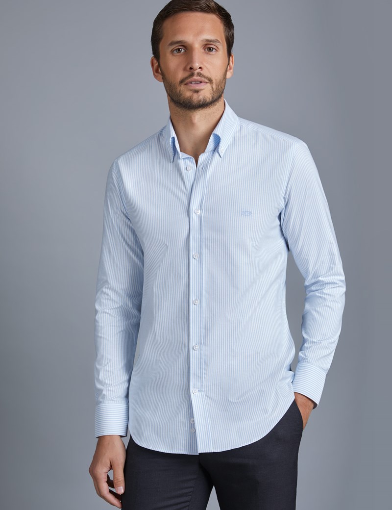 see our other striped Mens Blue & White Striped Italian Stylish Slim Fit Shirt