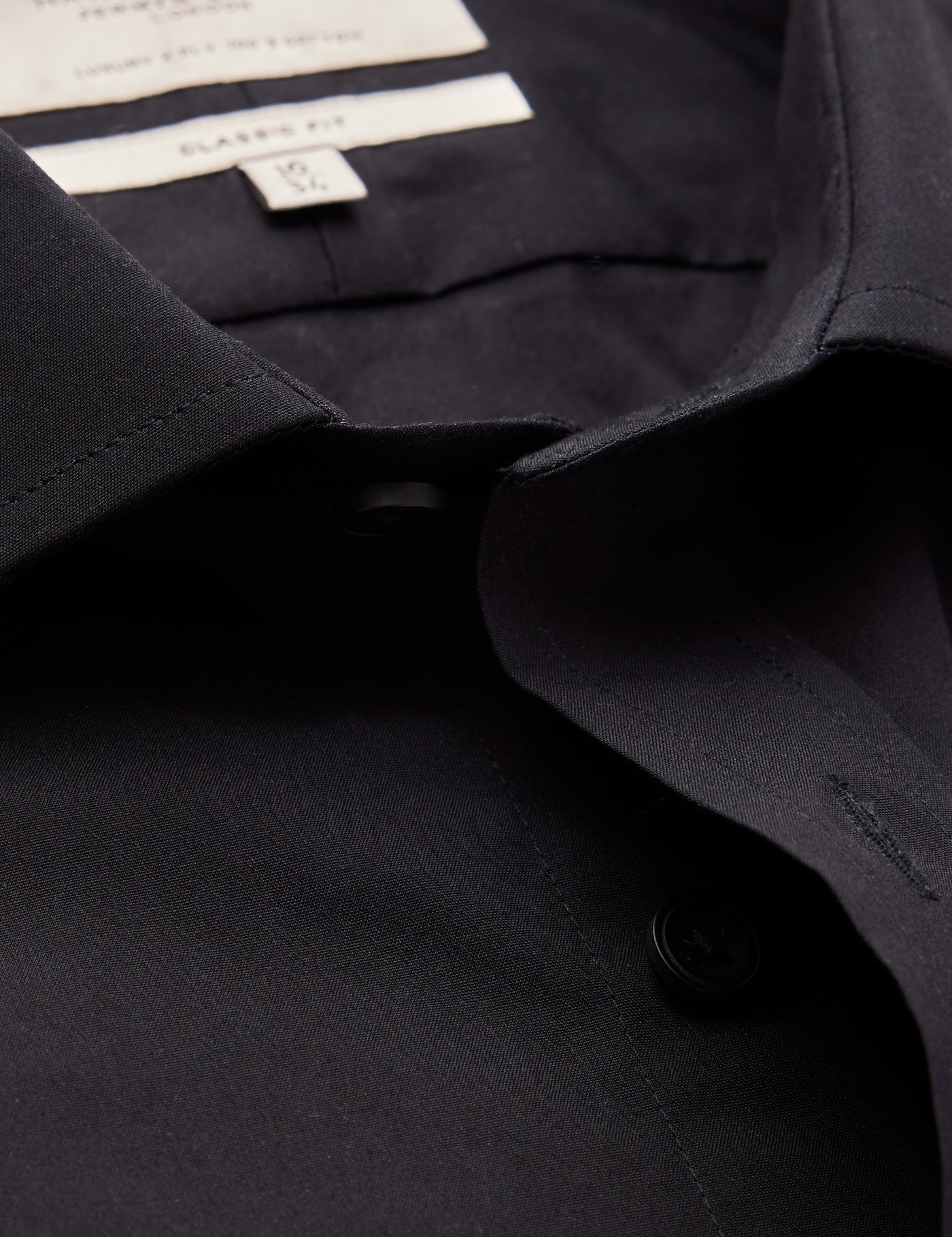 & Classic Fit Poplin Shirt 20" collar 38" sleeve